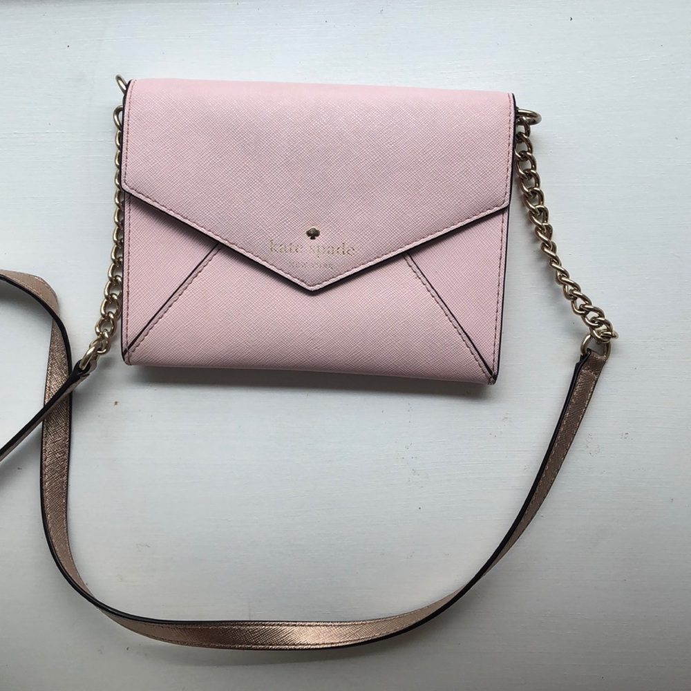 Kate Spade Pink Envelope Crossbody Purse